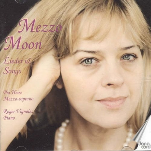 the album cover for Brahms / Schubert / Reger / Heise / Vignoles - Mezzo Moon