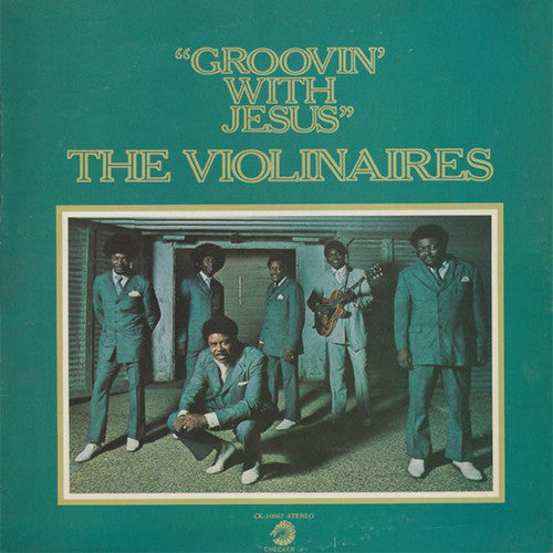 the album cover for Violinaires - Groovin With Jesus