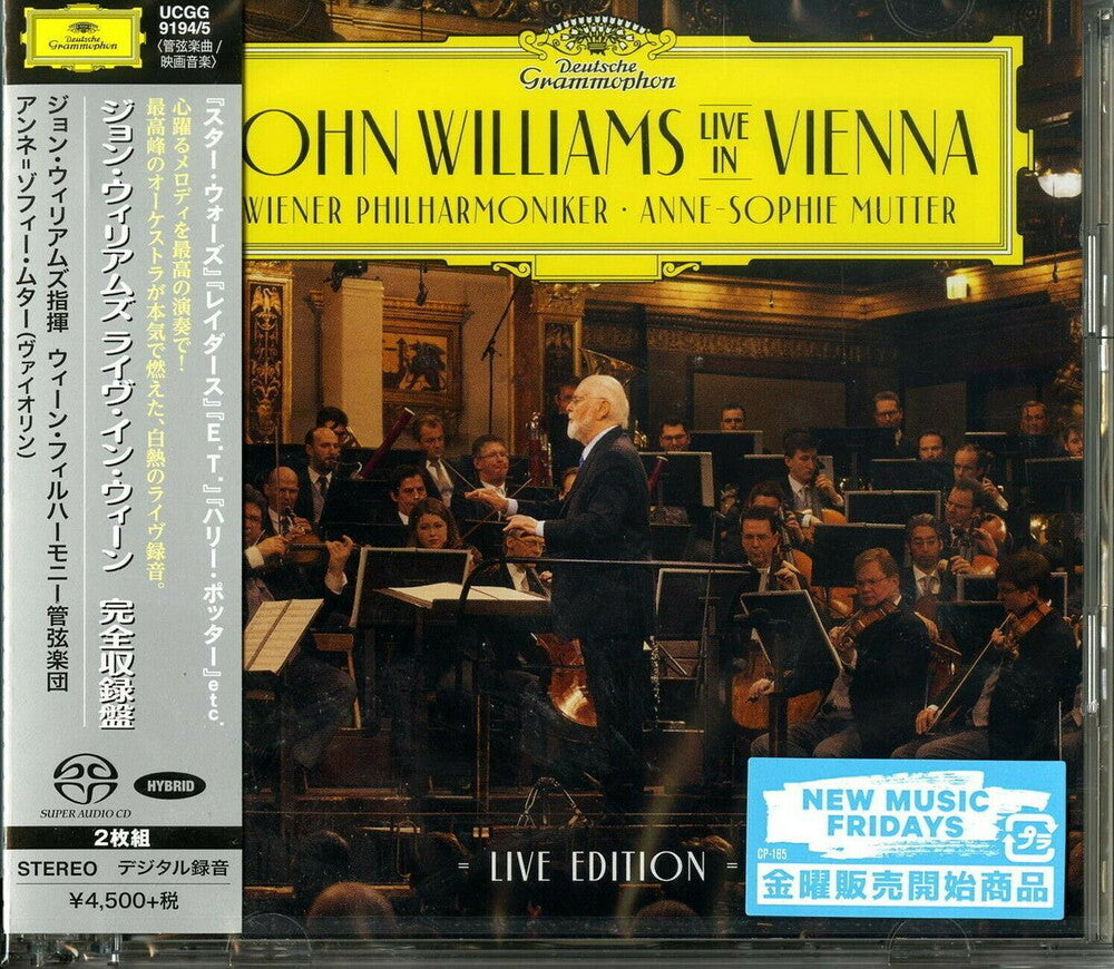 the album cover for John Williams - John Williams - Live In Vienna (Hyrbid-SACD)