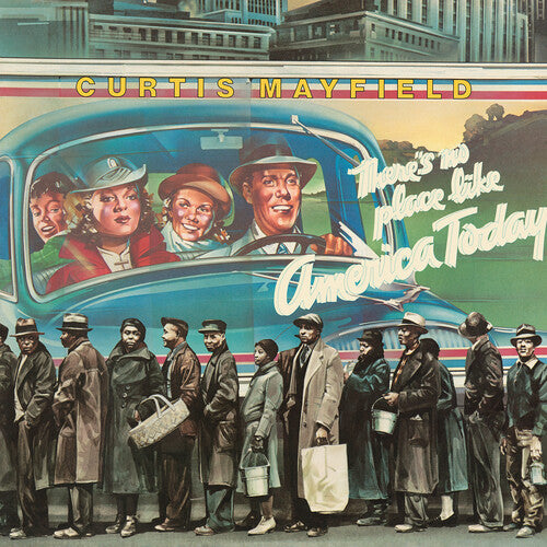 Curtis Mayfield - There's No Place Like America [Blue] Vinyl Record