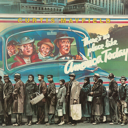 Curtis Mayfield - There's No Place Like America [Blue] Vinyl Record