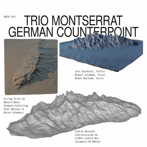 Buttner / Trio Montserrat - German Counterpoint - Music CD