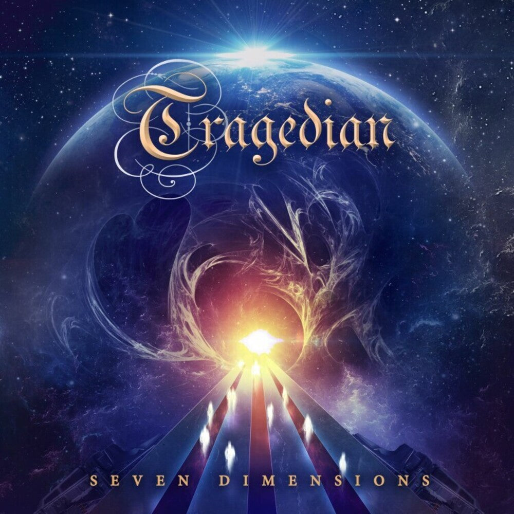 the album cover for Tragedian - Seven Dimensions