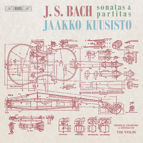 the album cover for J Bach S / Kuusisto - Sonatas & Partitas