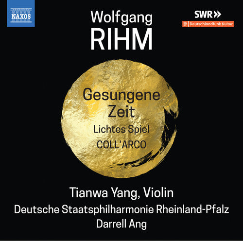 the album cover for Rihm / Yang - Music for Violin & Orchestra 2