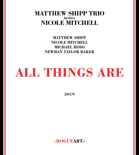 the album cover for Matthew Shipp - All Things Are