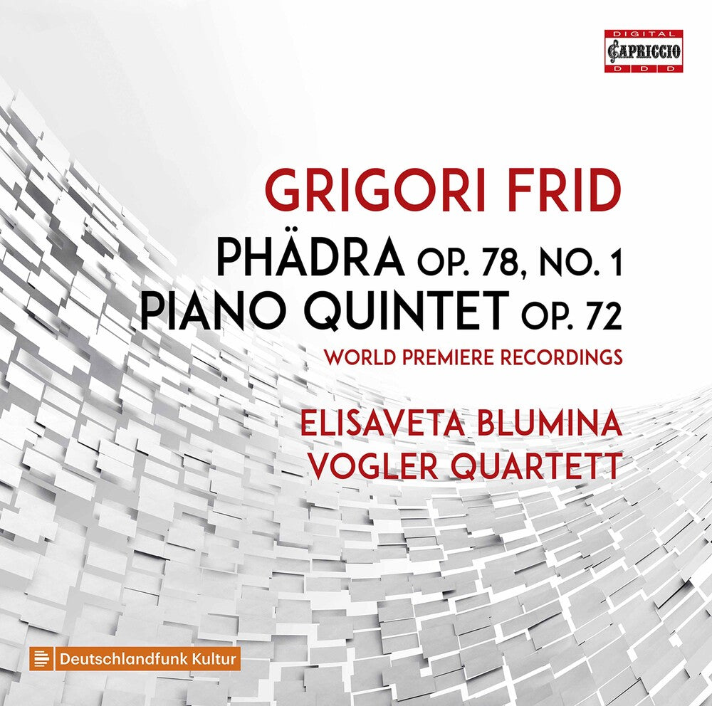 the album cover for Frid / Blumina / Vogler Quartet - Phadra 78 1