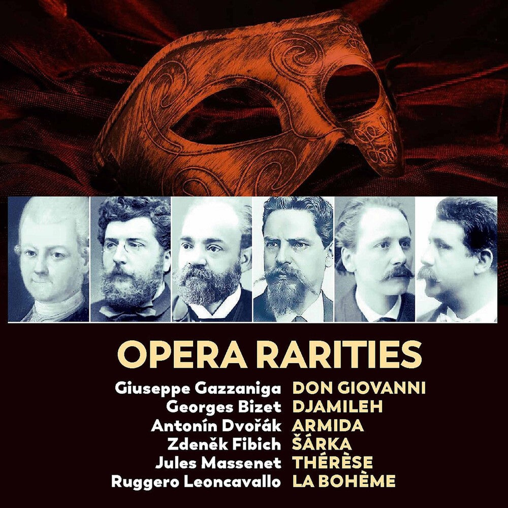 the album cover for Opera Rarities / Various (Box) - Opera Rarities