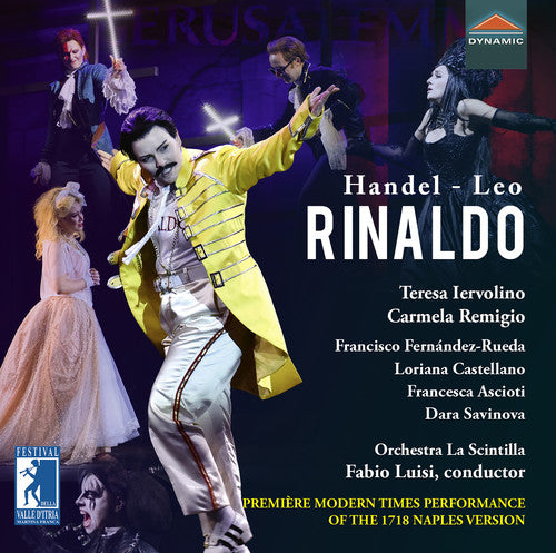 the album cover for Handel / Remigio / Orchestra La Scintilla - Rinaldo