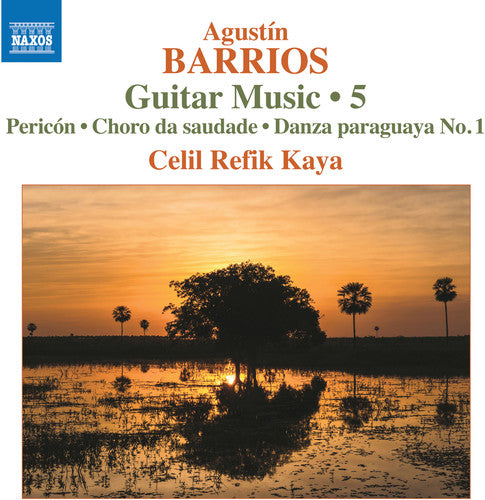 the album cover for Barrios / Kaya - Guitar Music 5