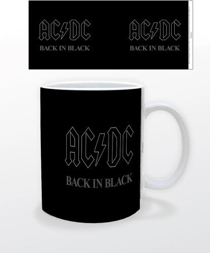 Ac/dc - Back In Black 11 Oz Ceramic Mug - Ac/dc - Back In Black 11 Oz Ceramic Mug - Novelties