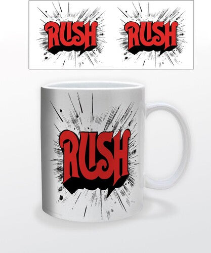 Rush Logo 11 Oz Ceramic Mug - Rush Logo 11 Oz Ceramic Mug - Novelties