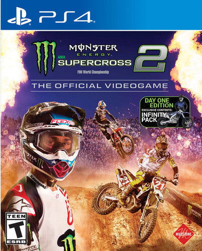Ps4 Monster Energy Supercross 2 Rep - Ps4 Monster Energy Supercross 2 Rep - Video Game