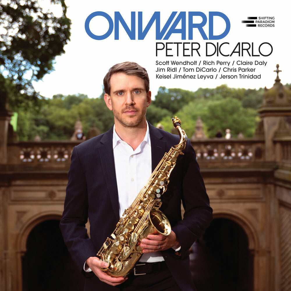 the album cover for Peter Dicarlo - Onward