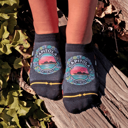 Slidertown Adult No Show Socks 5-Pack