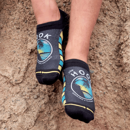 Slidertown Adult No Show Socks 5-Pack