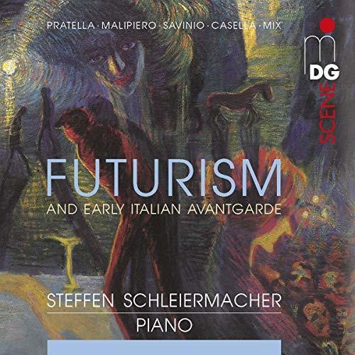 the album cover for Casella / Schleiermacher - Futurism & Early Italian Avantgarde