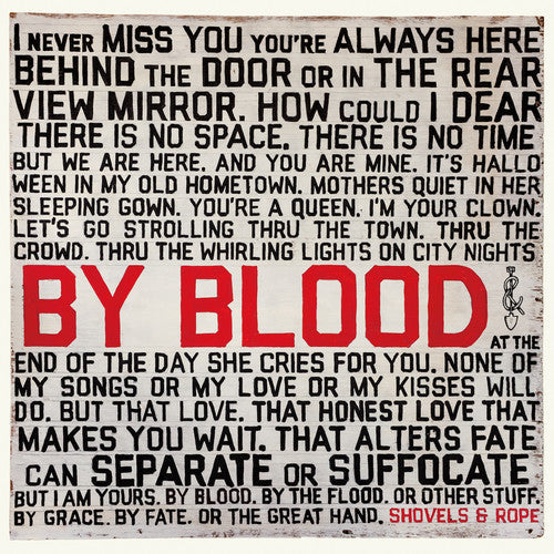 Shovels & Rope - By Blood Vinyl Record