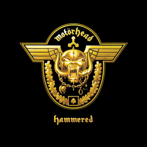 the album cover for Motörhead - Hammered