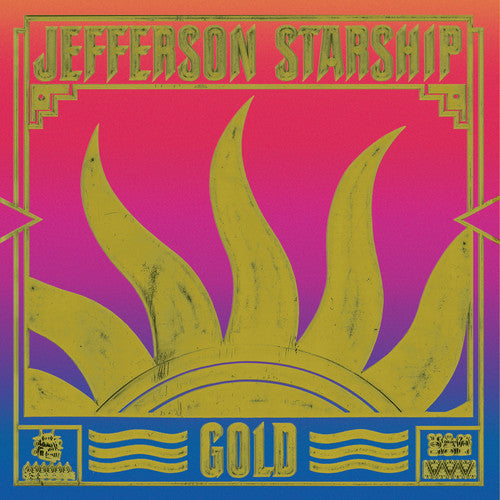 Jefferson Starship - Gold Vinyl Record