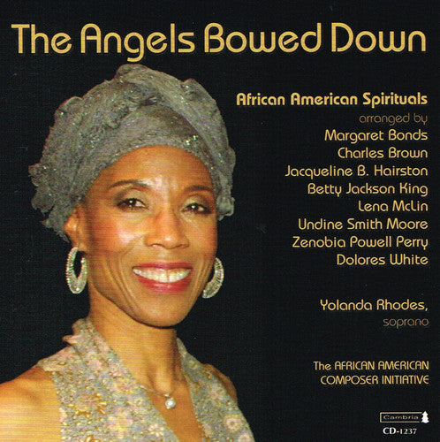 the album cover for Yolanda Rhodes - Angels Bowed Down
