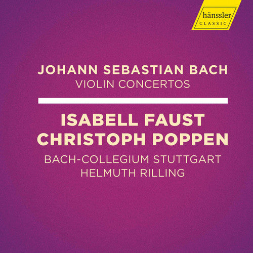 Bach,j.s. / Faust / Stuttgart - Violin Concertos - Music CD