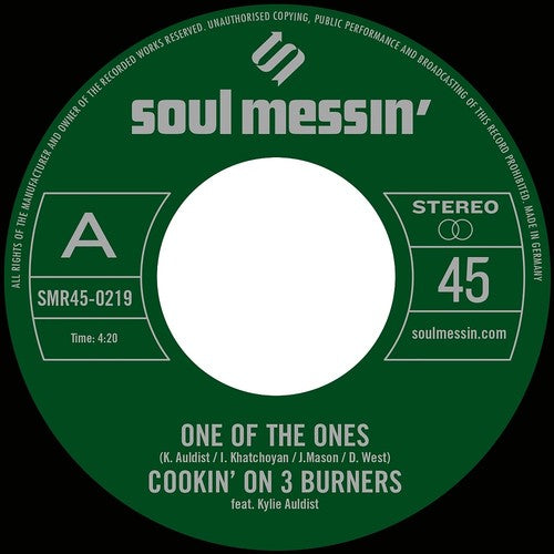 Cookin' On 3 Burners - One Of The Ones / Force Of Nature - Vinyl Record