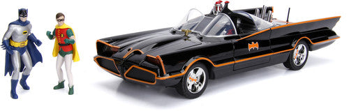 Tv Series 1:18 Batmobile & 3 Batman & Robin - Tv Series 1:18 Batmobile & 3 Batman & Robin - Collectibles