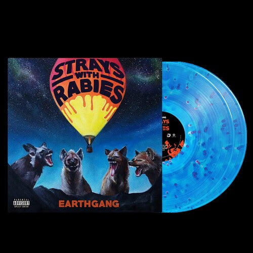 Earthgang - Strays with Rabies [2LP Clear & Cobalt] Vinyl Record