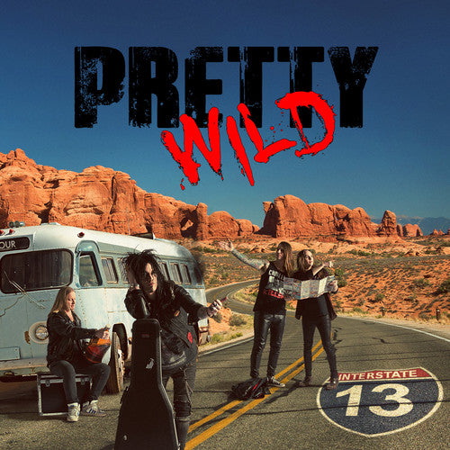 the album cover for The Pretty Wild - Interstate 13