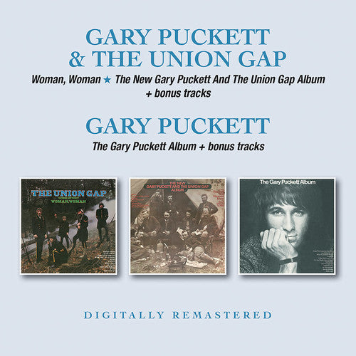the album cover for Gary Puckett & The Union Gap - Woman Woman / New Gary Puckett & The Union Gap Album / Gary PuckettAlbum