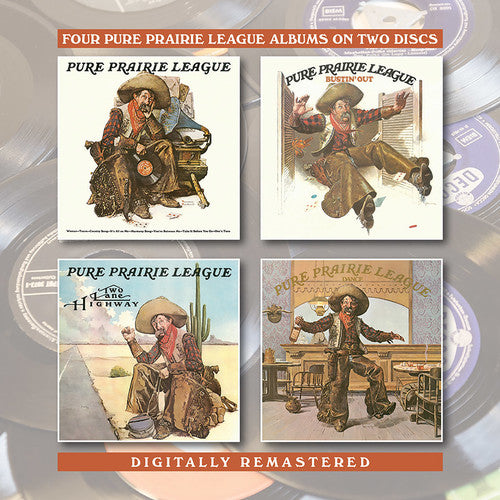 Pure Prairie League - Pure Prairie League / Bustin Out / Two Lane - Music CD