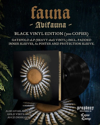 Avifauna (Blk) (Gate) [Limited Edition] [180 Gram] (Post) Vinyl Record
