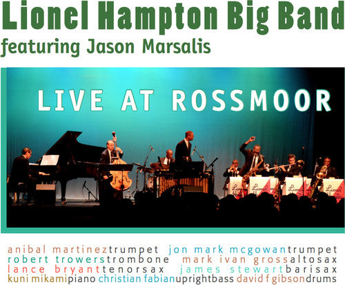 the album cover for Lionel Hampton Big Band & Jason Marsalis - Live At Rossmoor