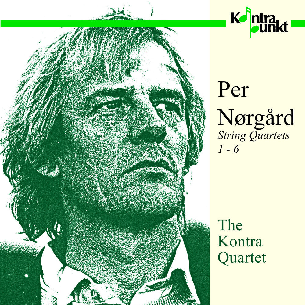 the album cover for Norgard / Kontra Quartet - String Quartets 1-6