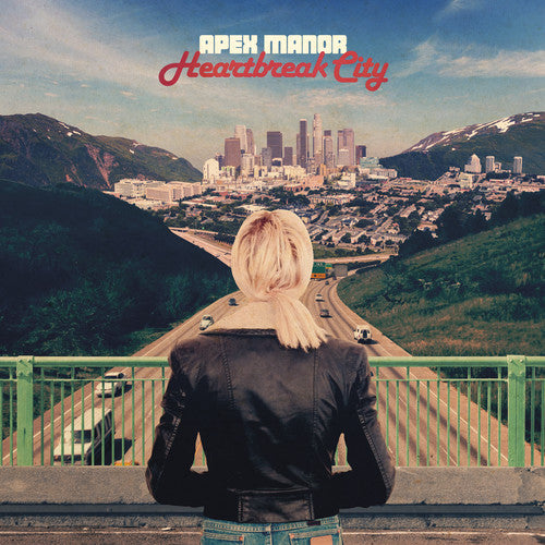 the album cover for Apex Manor - Heartbreak City