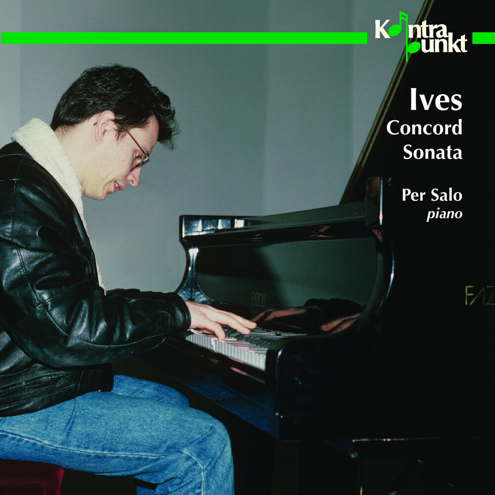 the album cover for Ives / Salo / Jorgensen - Piano Sonata 2
