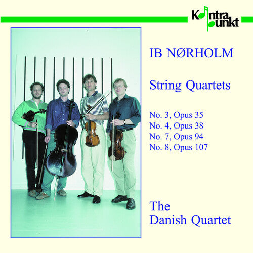 Norholm / Danish Quartet - String Quartets 3,4,7, & 8 - Music CD