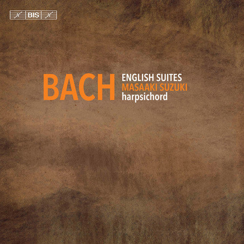 the album cover for J Bach S / Suzuki - English Suites