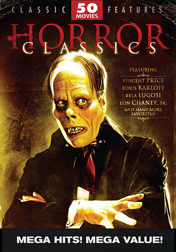 Horror Classics 50 Movie Megapack - Horror Classics 50 Movie Megapack - DVD