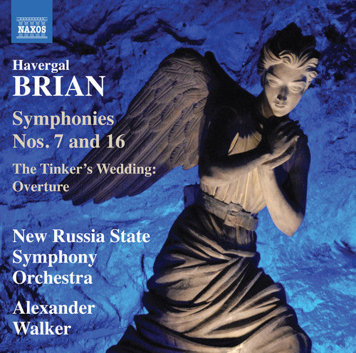 the album cover for Brian / New Russia State Symphony Orch / Walker - Symphonies 7 & 16