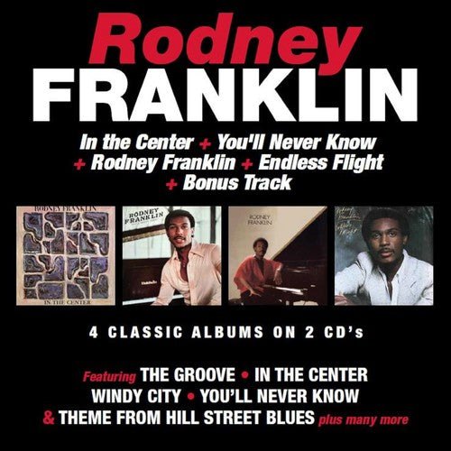 the album cover for Rodney Franklin - In The Center / You'll Never Know / Rodney Franklin / Endless Flight