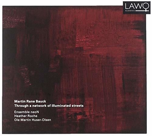 the album cover for Bauck / Ensemble Neon - Through a Network