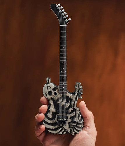 Axe Hvn Gl188 George Lynch Dokken Skull & Bones Mi - Axe Hvn Gl188 George Lynch Dokken Skull & Bones Mi - Collectibles