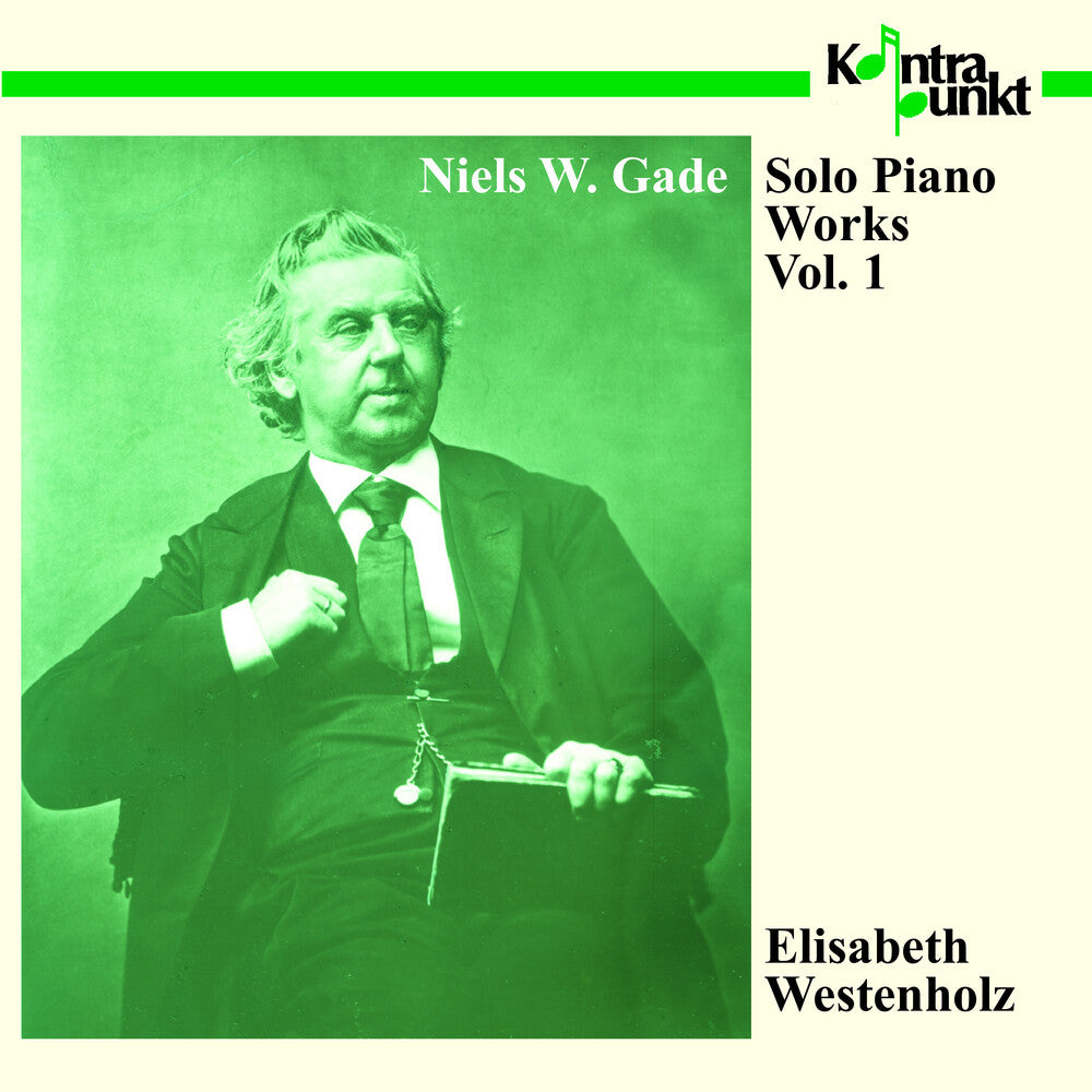 the album cover for Gade / Elisabeth Westenholz - Piano Works 1