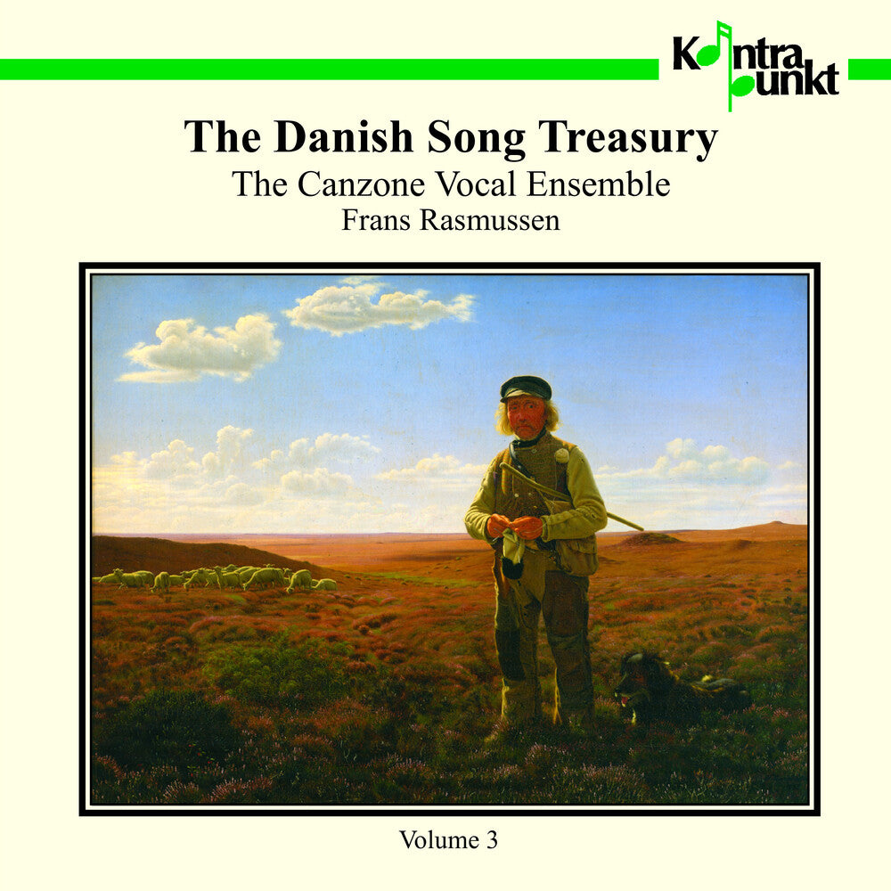 the album cover for Canzone Vocal Ensemble - Danish Song Treasury V3