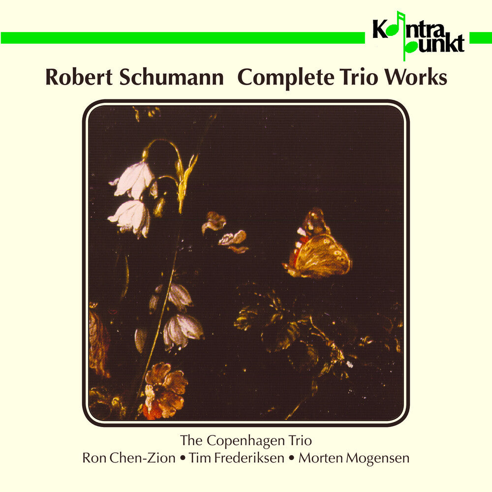 the album cover for Schumann / Copenhagen Trio - Complete Trio Works