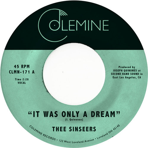 Thee Sinseers - It Was Only A Dream Vinyl Record