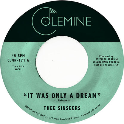 Thee Sinseers - It Was Only A Dream Vinyl Record