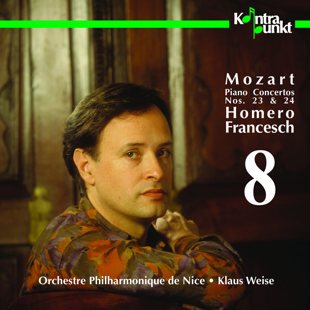 the album cover for Mozart / Homero Francesch - Piano Concertos